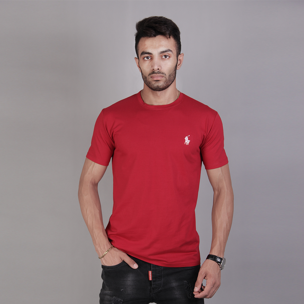 تی شرت پنبه polo قرمز